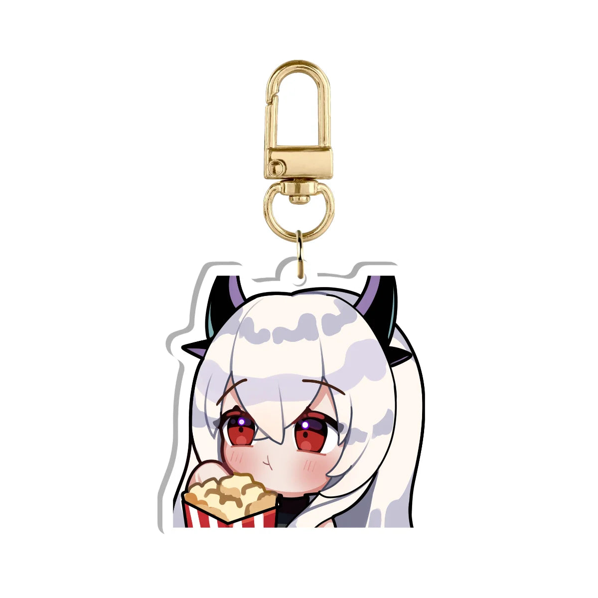 Angelica "Popcorn" Keychain