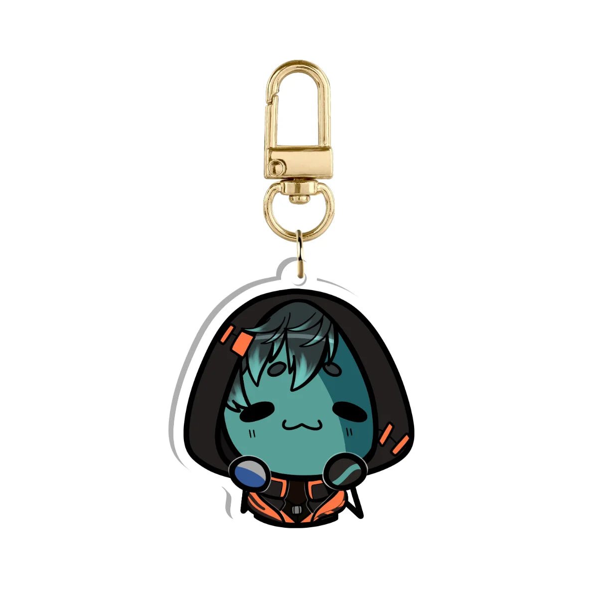 nonbiteyzombie Keychain - KatDragonz
