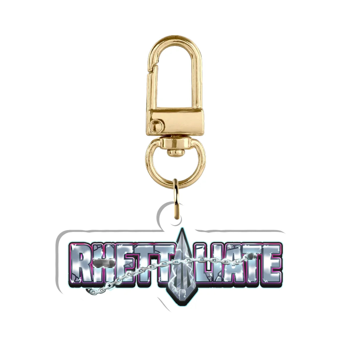Rhettaliate "Logo" Keychain