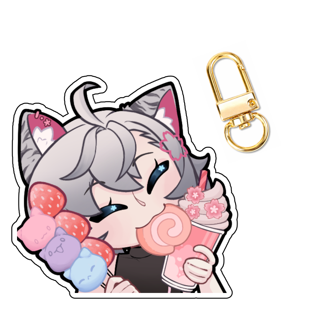 Eriya Tyaka "Om Nom" Keychain