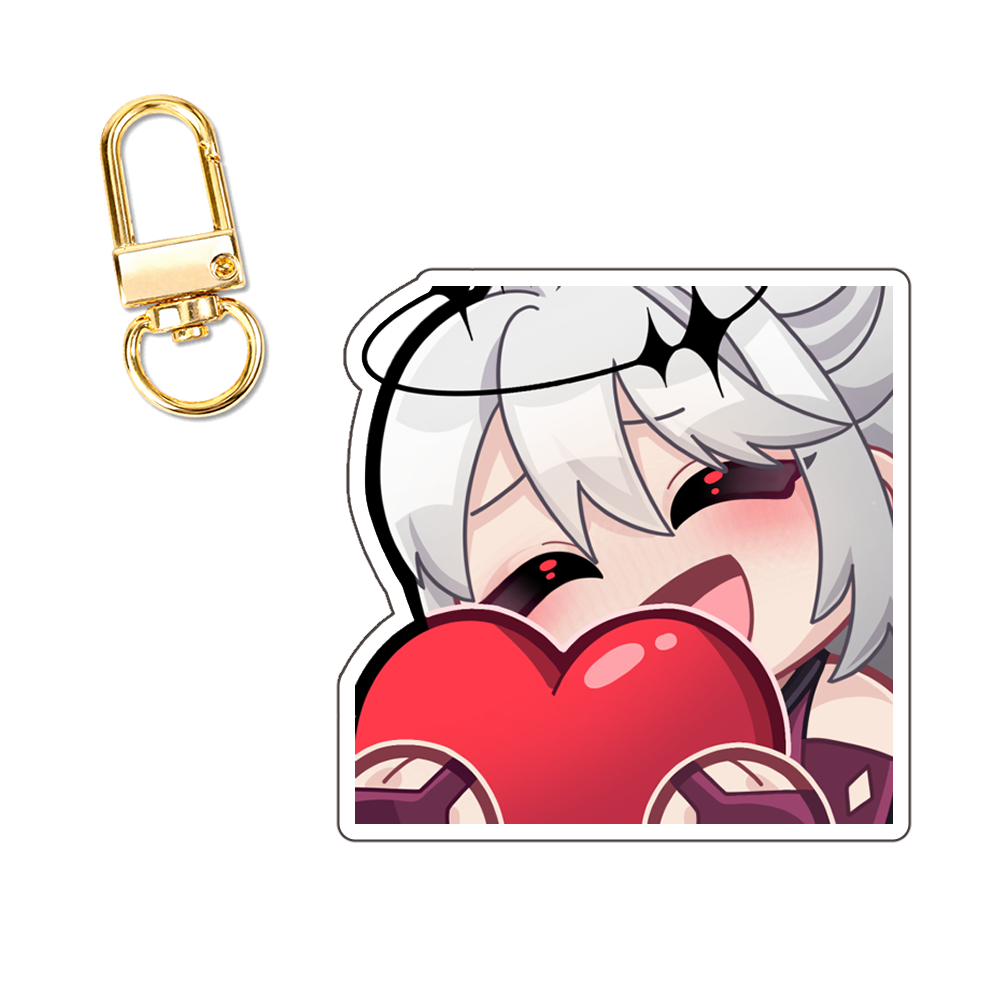 Ezra the Fallen "Heart" Keychain