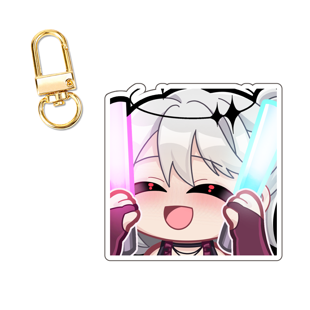 Ezra the Fallen "Party" Keychain