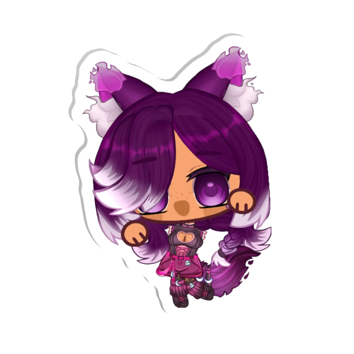 GhostlySerene "Chibi Dance" Pin