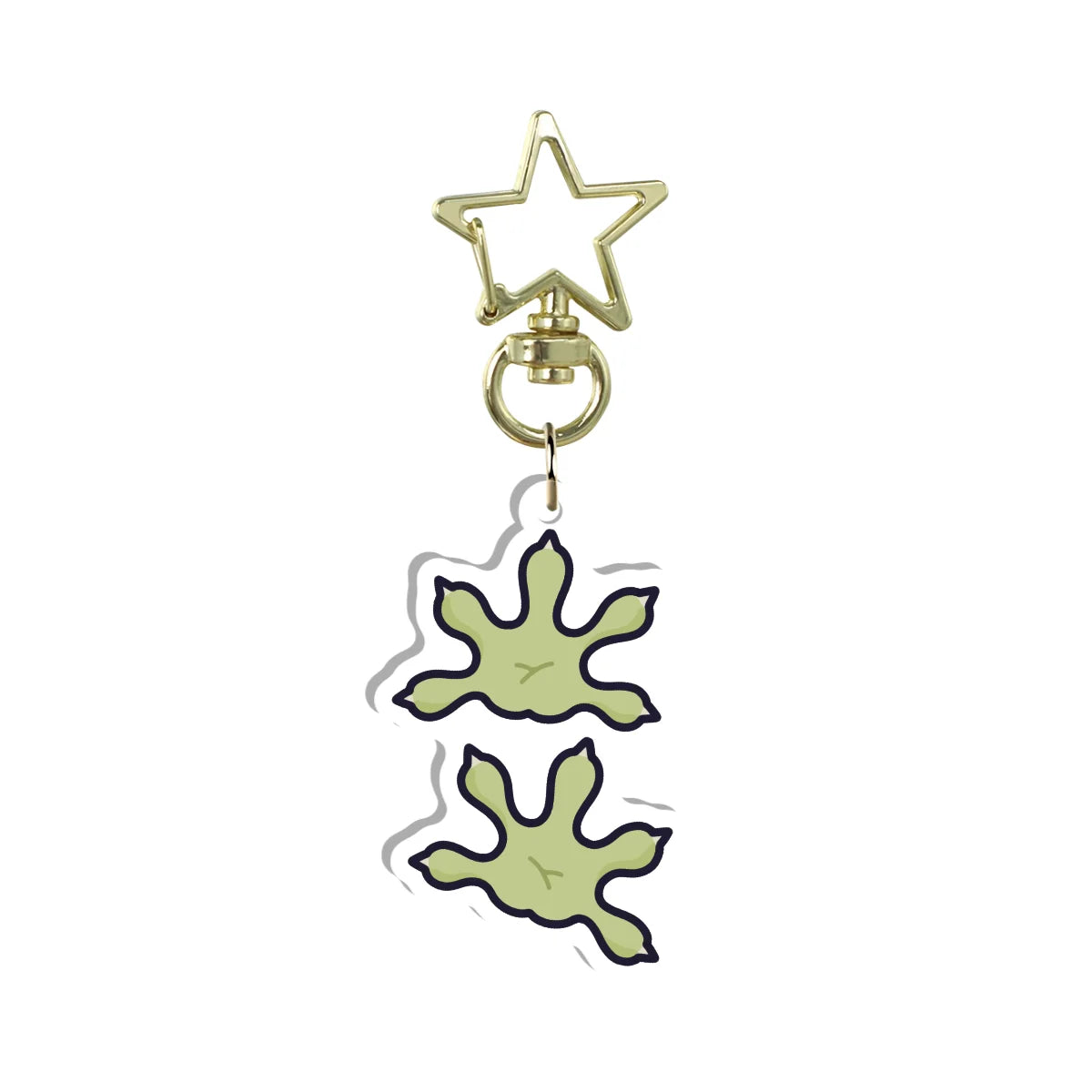Aliza Gekkota "Clawprint" Keychain
