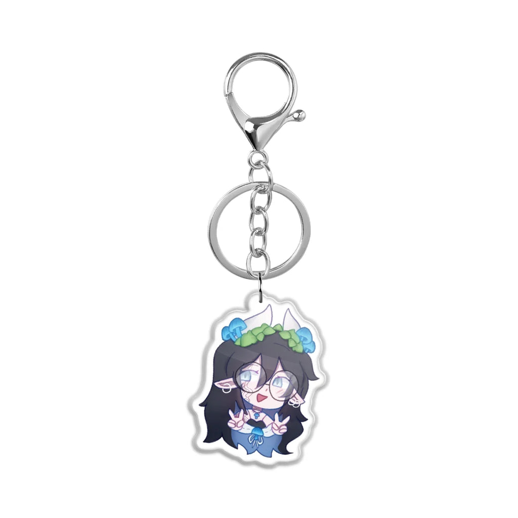 Mycena Xanh "Peace" Keychain