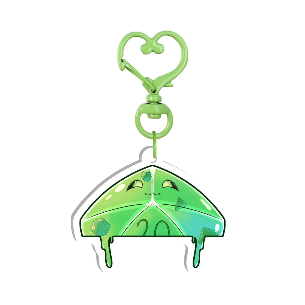ThatSlimeOnline "Vee 20" Keychain