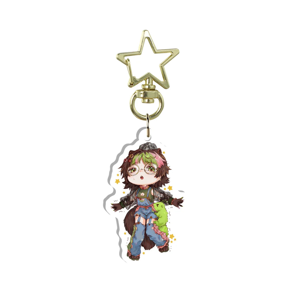 quichestrawbs Double-Sided Keychain