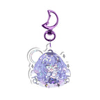 Linistille "Moons and Mushrooms" Holographic Keychain