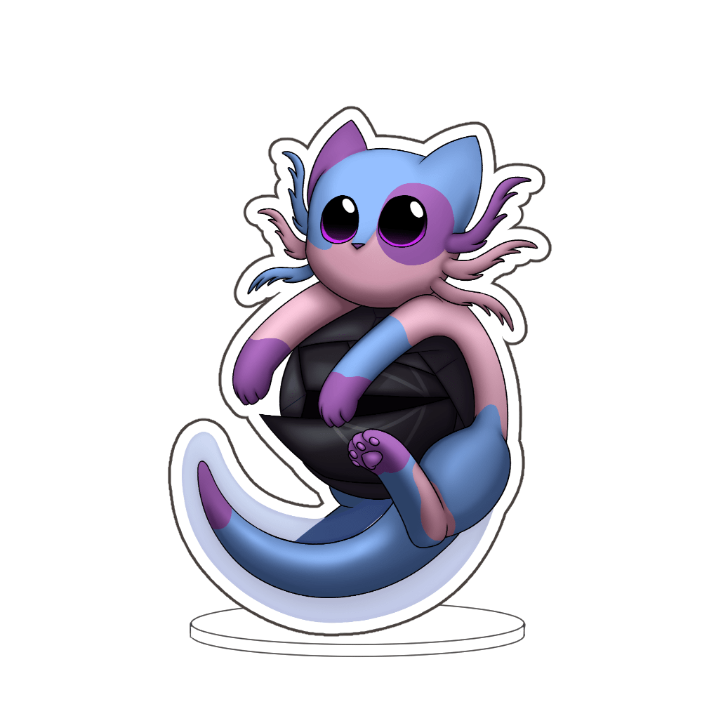 Neppix "Mascot" Standee - KatDragonz