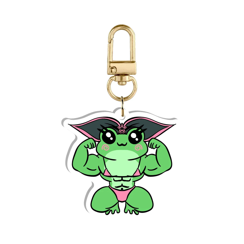 TwylaStyx "Beefy Frog" Keychain