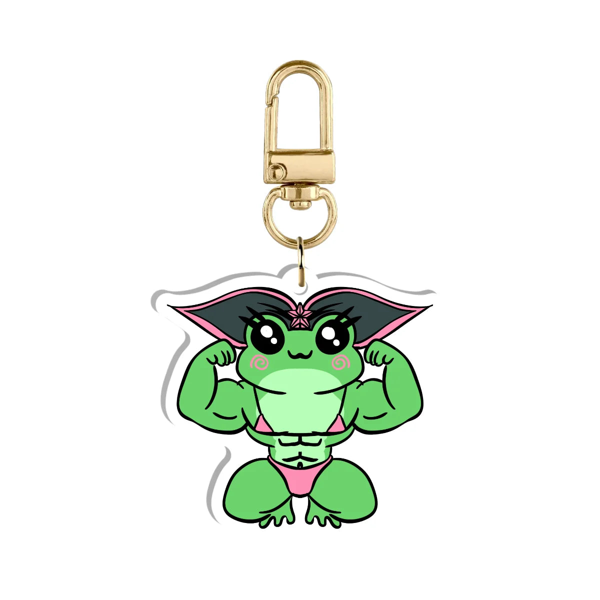TwylaStyx "Beefy Frog" Keychain