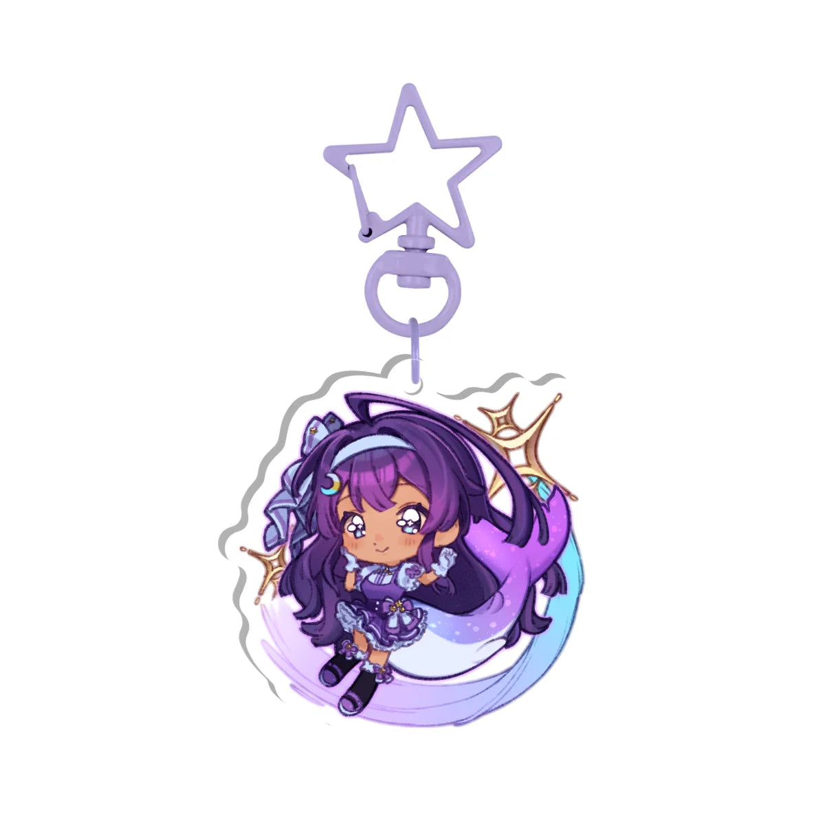 Mari Rina Seiza "Chill Star Float" Keychain