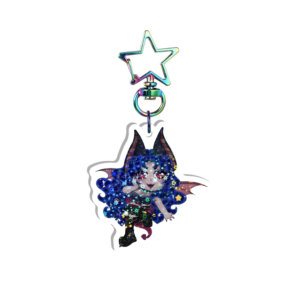 beaniiz Holographic Keychain