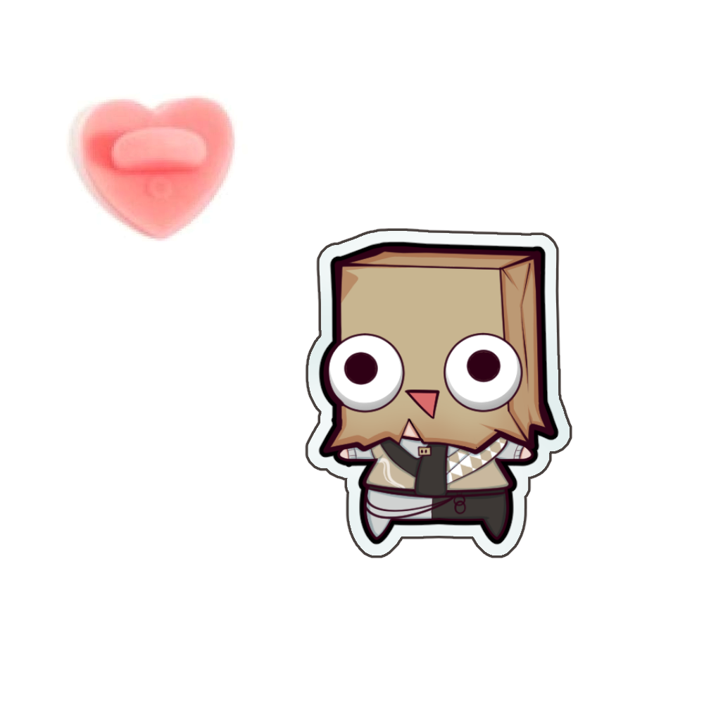 Duggy "Derp" Acrylic Pin