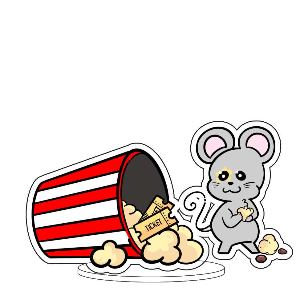 Haru-Haru "Mouse Drop" Standee