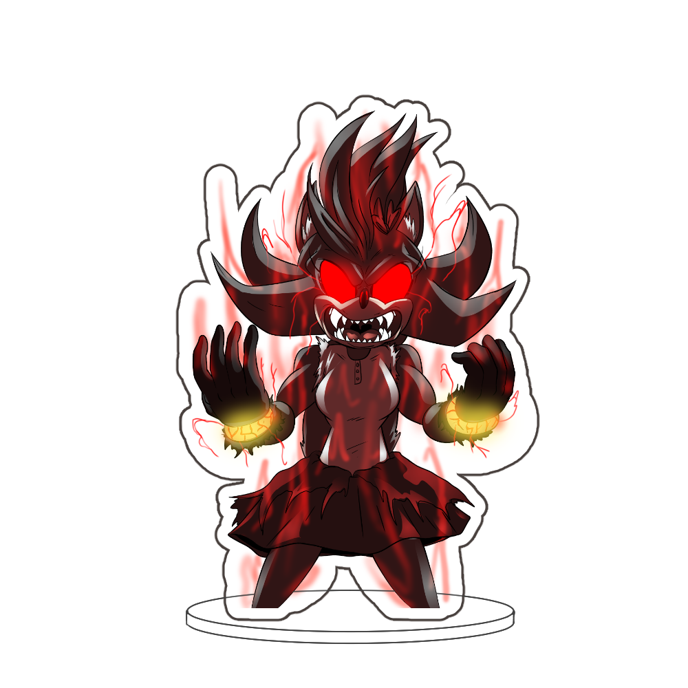 Lunar T. Wolf "Rage" Standee