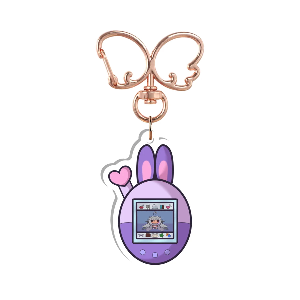 YourLittleDove "Virtual Pet Dove" Keychain