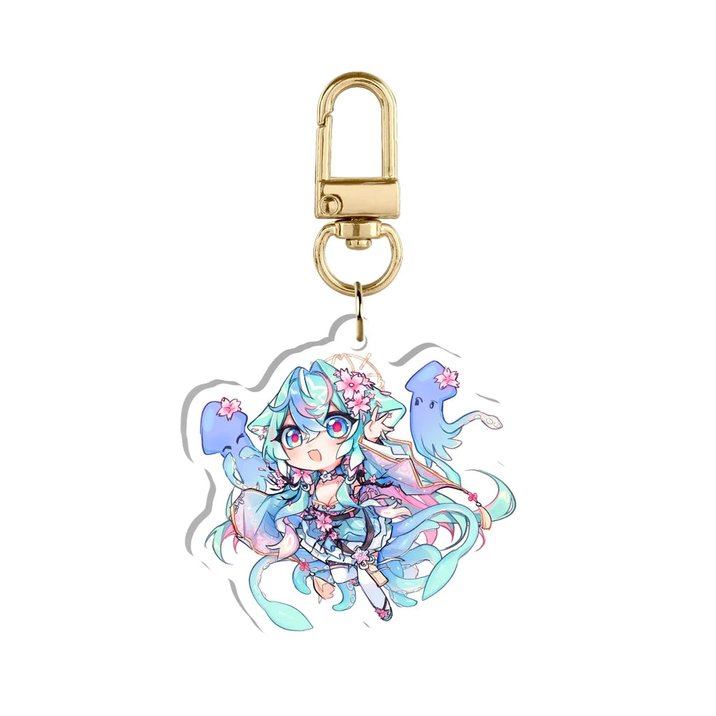 EggieWeggie "Squid Friends" Keychain