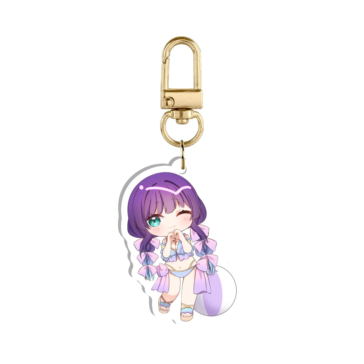 ZerosOcean "Beach Chibi" Keychain
