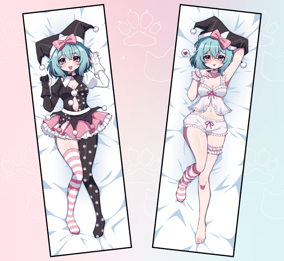 Loop Fragments Dakimakura - KatDragonz
