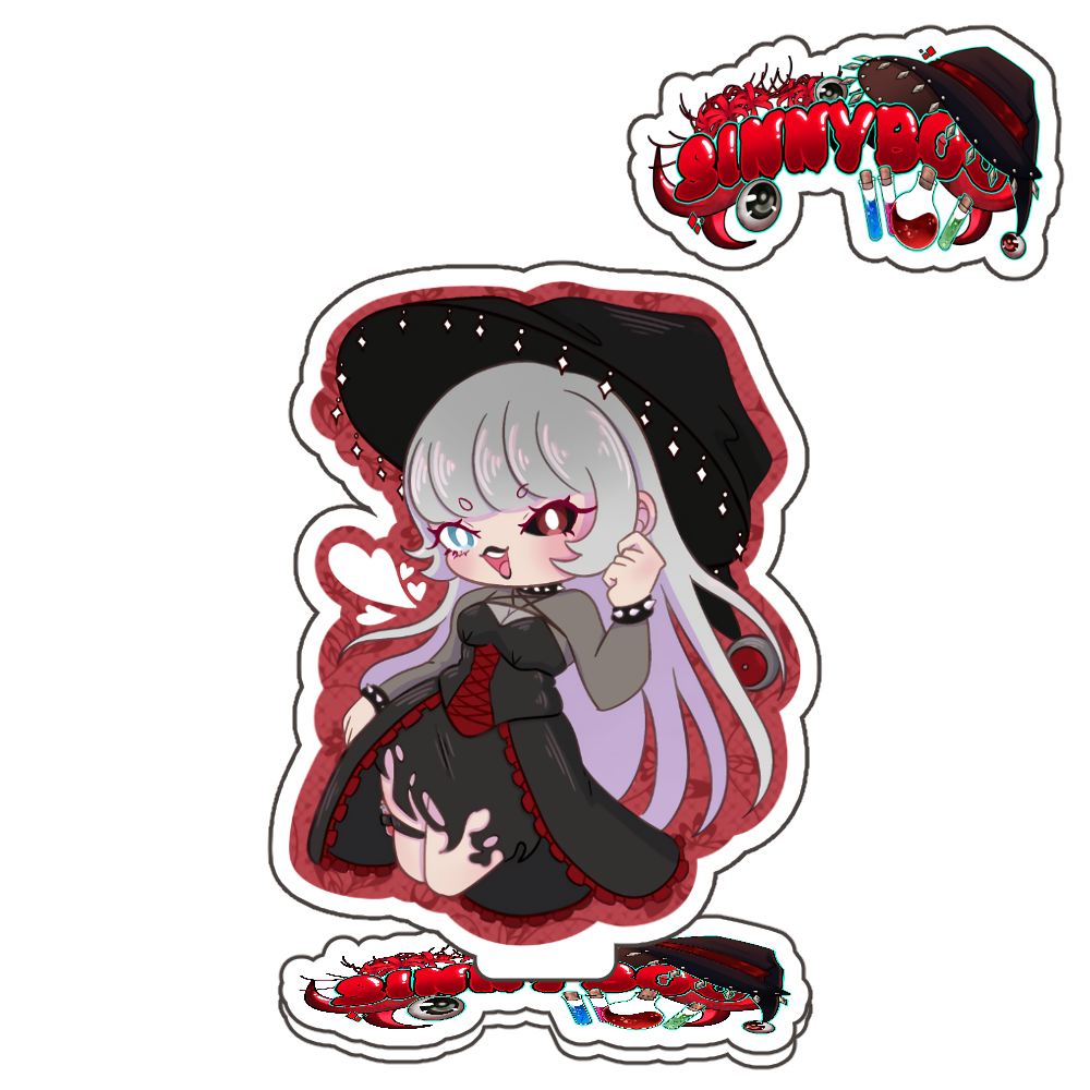 Sinnyboo "Hallows Eve Chibi" Custom Base Standee