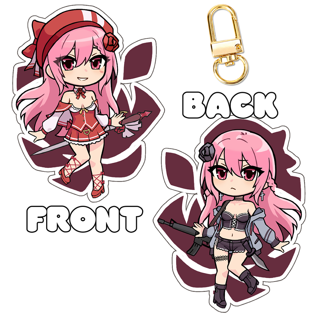 HanamiMomo Keychain