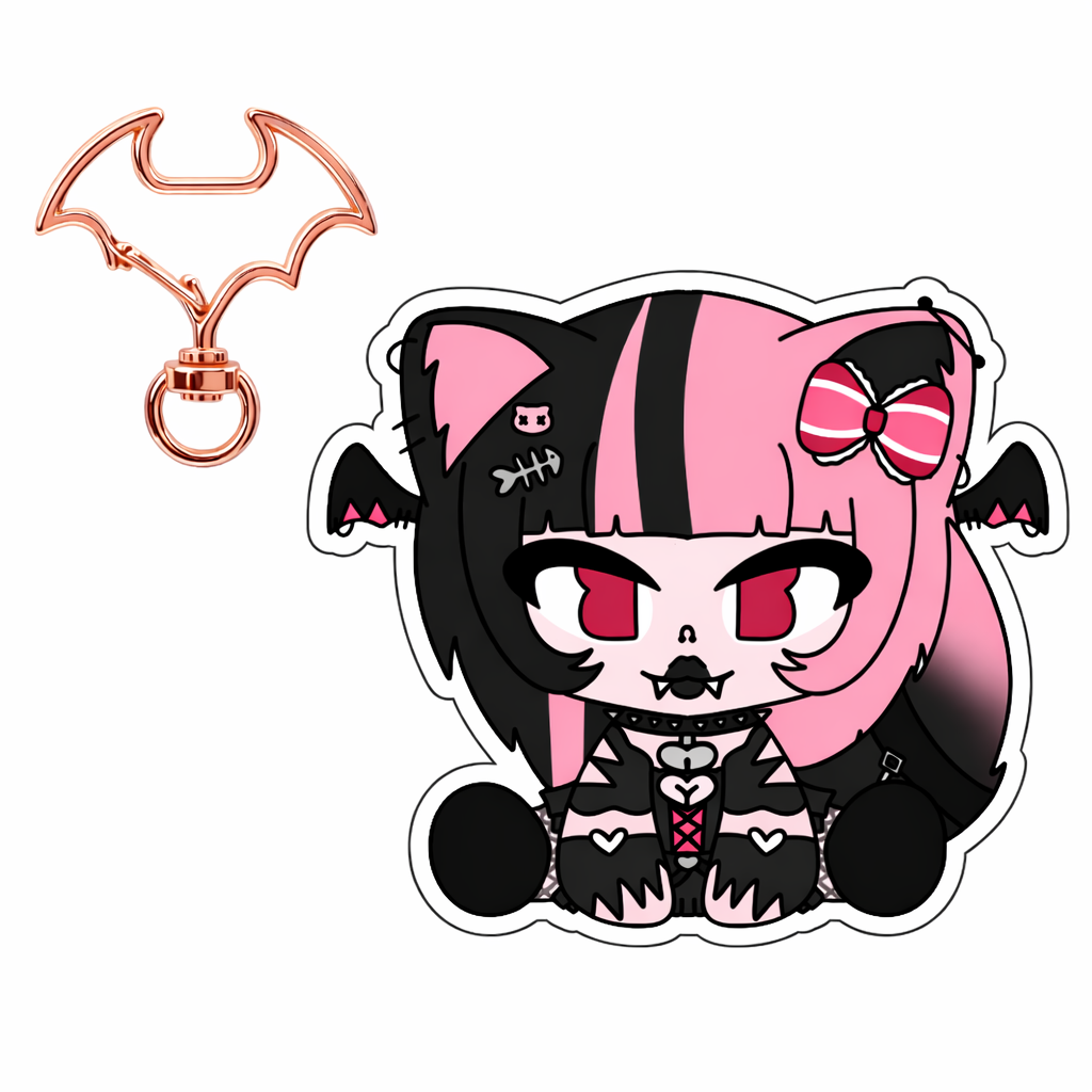 KittyVania Keychain