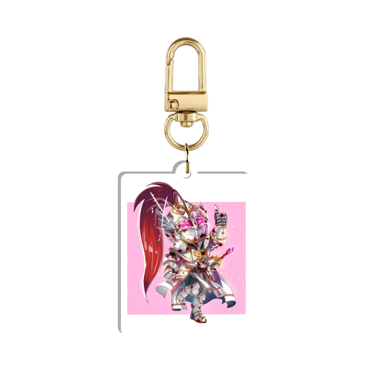 LadyKnightLynk Keychain