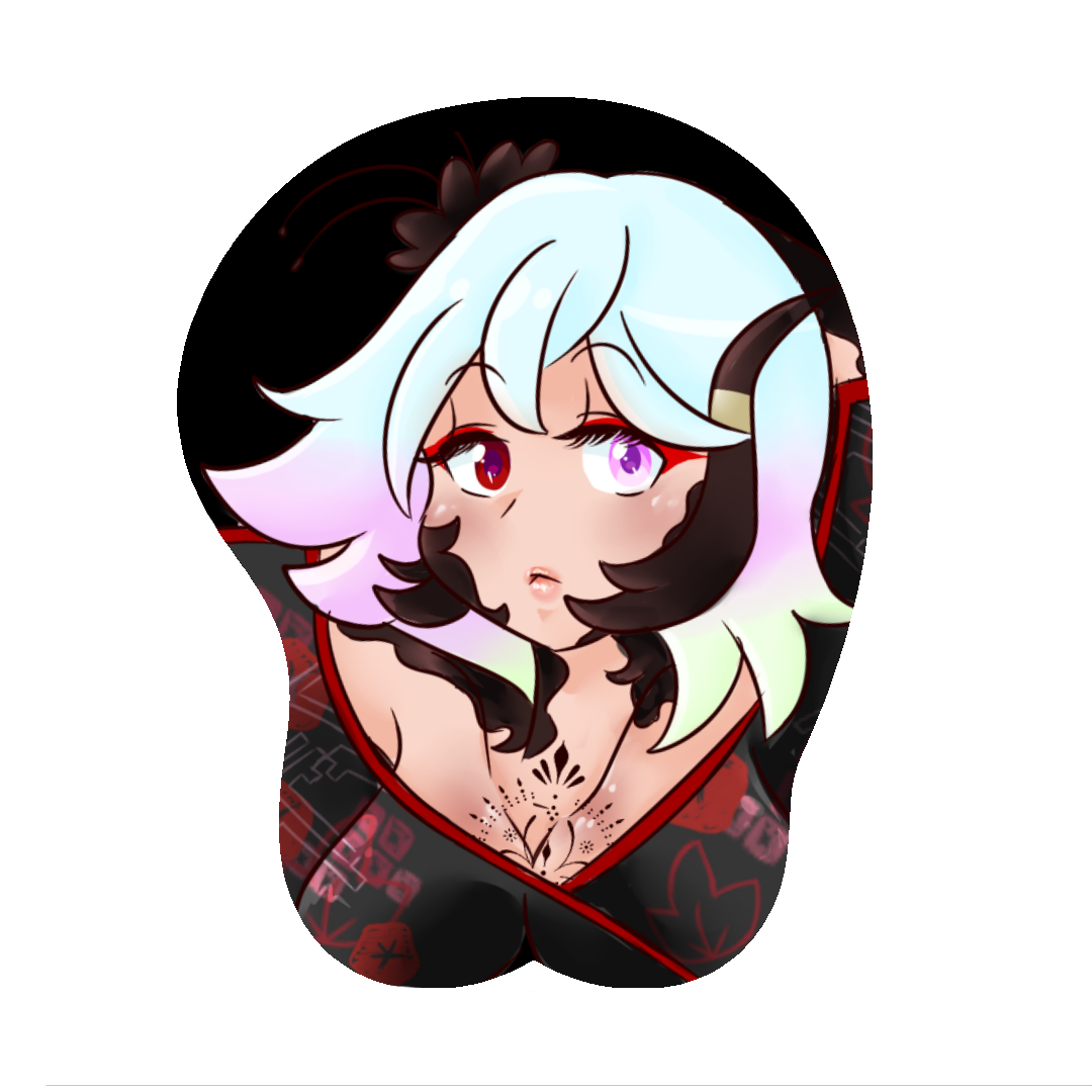 Kou Amashita 3D Booba Mousepad