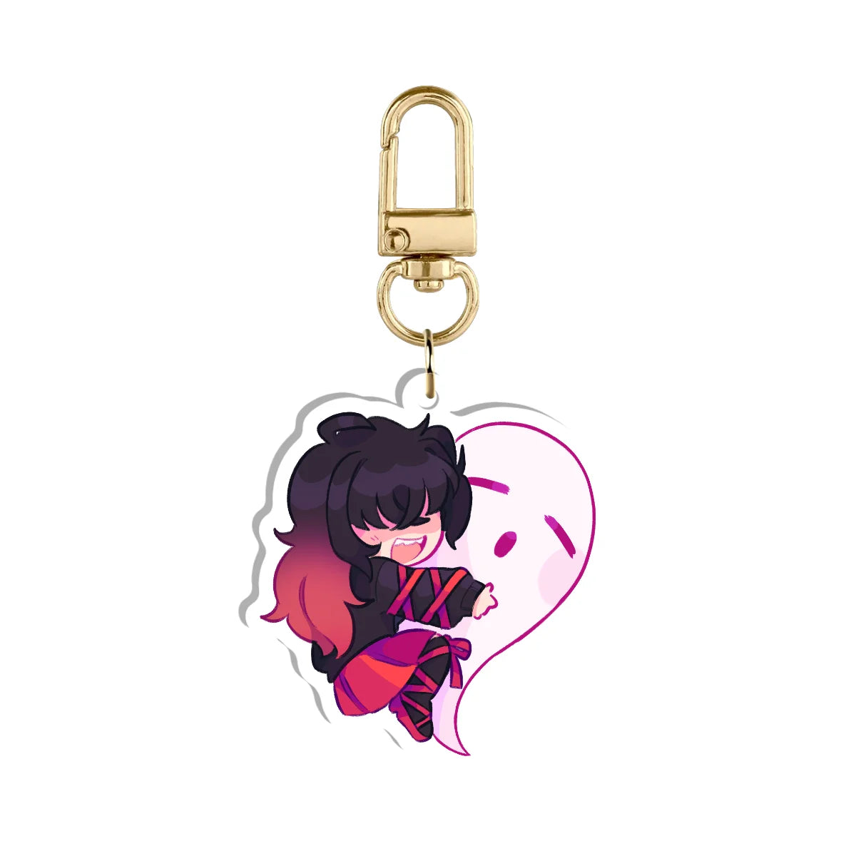Haunted Mari "Ghost Hug" Keychain