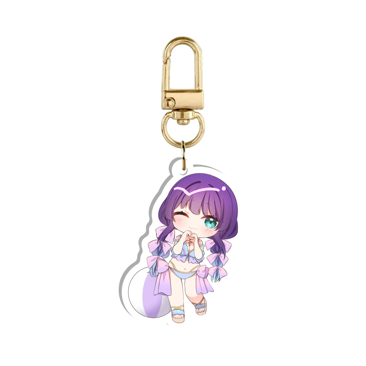 ZerosOcean "Beach Chibi" Keychain