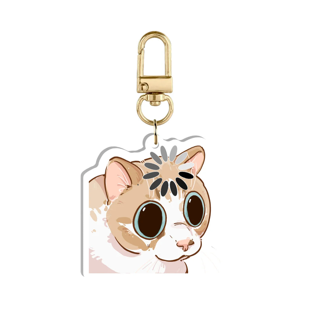 Sae Kaneko "Loading Kitty" Keychain