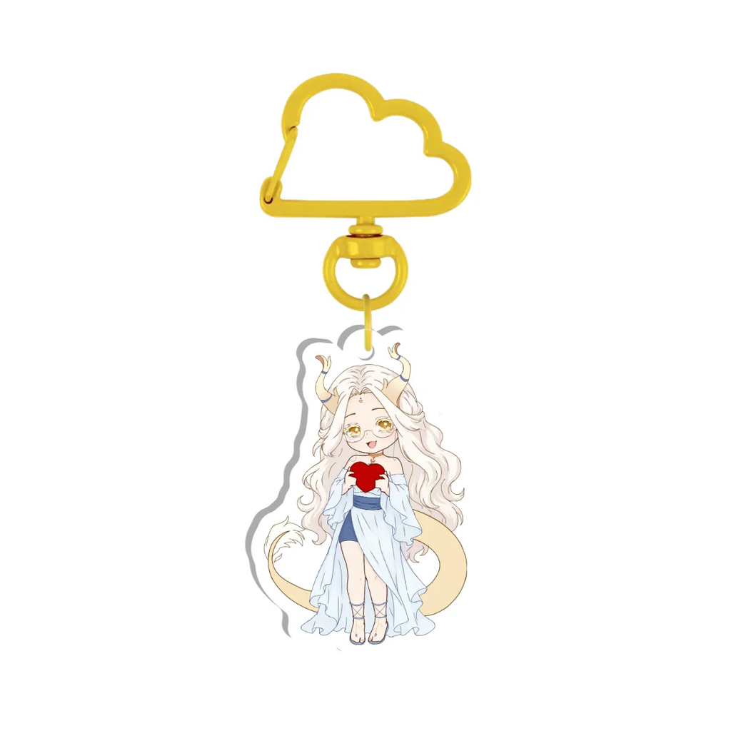 Aelialeelaa "Heart Hold" Keychain
