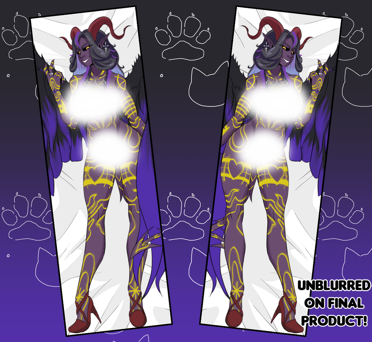 CaligoMorningstar NSFW Dakimakura