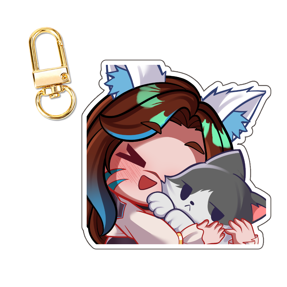 Luna Fujimaru "Cuddles" Keychain