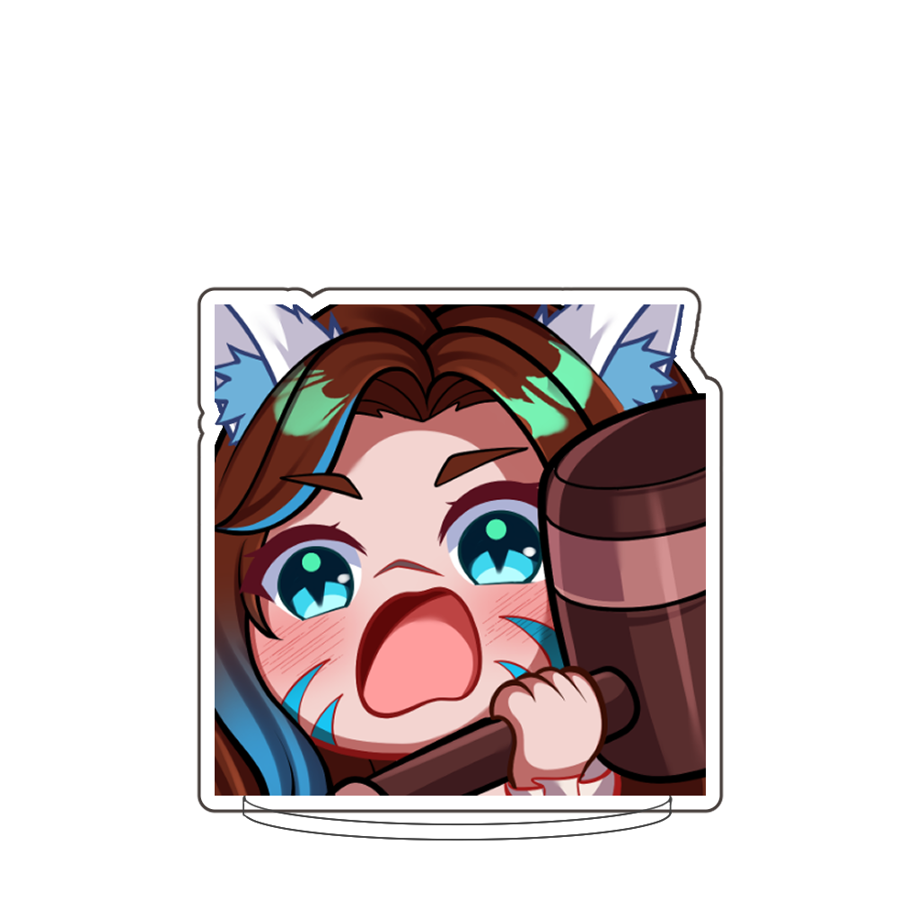 Luna Fujimaru "Banned" Standee