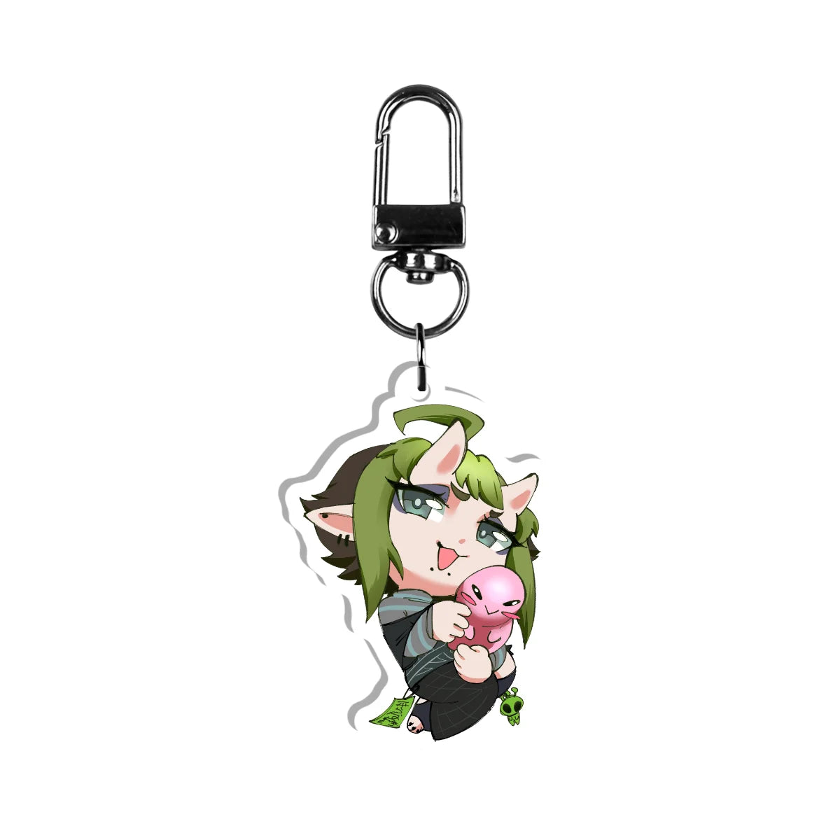 chromuro "Chibi Hugging" Keychain