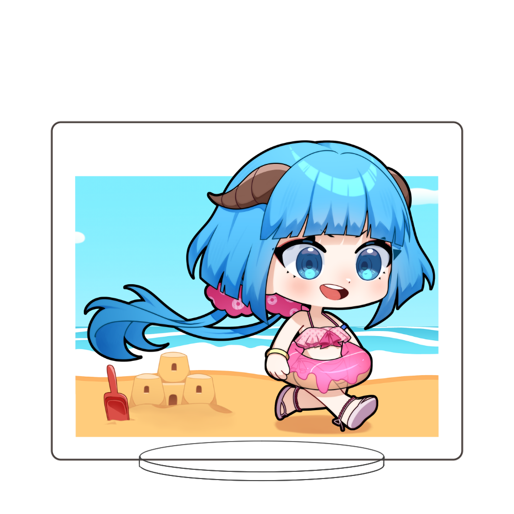 Bisc "Beach" Standee