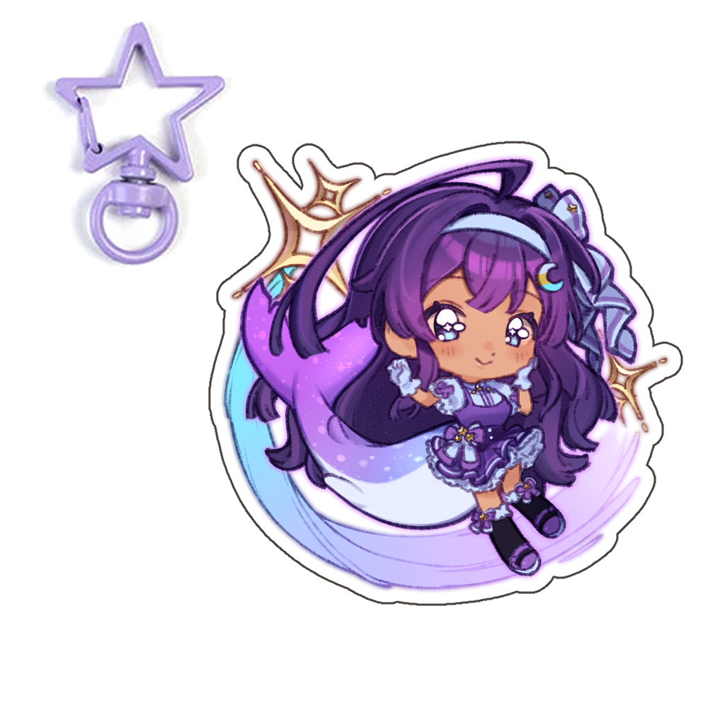 Mari Rina Seiza "Chill Float" Keychain