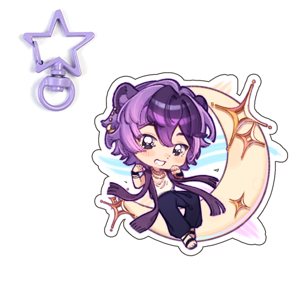 Mari Rina Seiza "Chill Float 2" Keychain