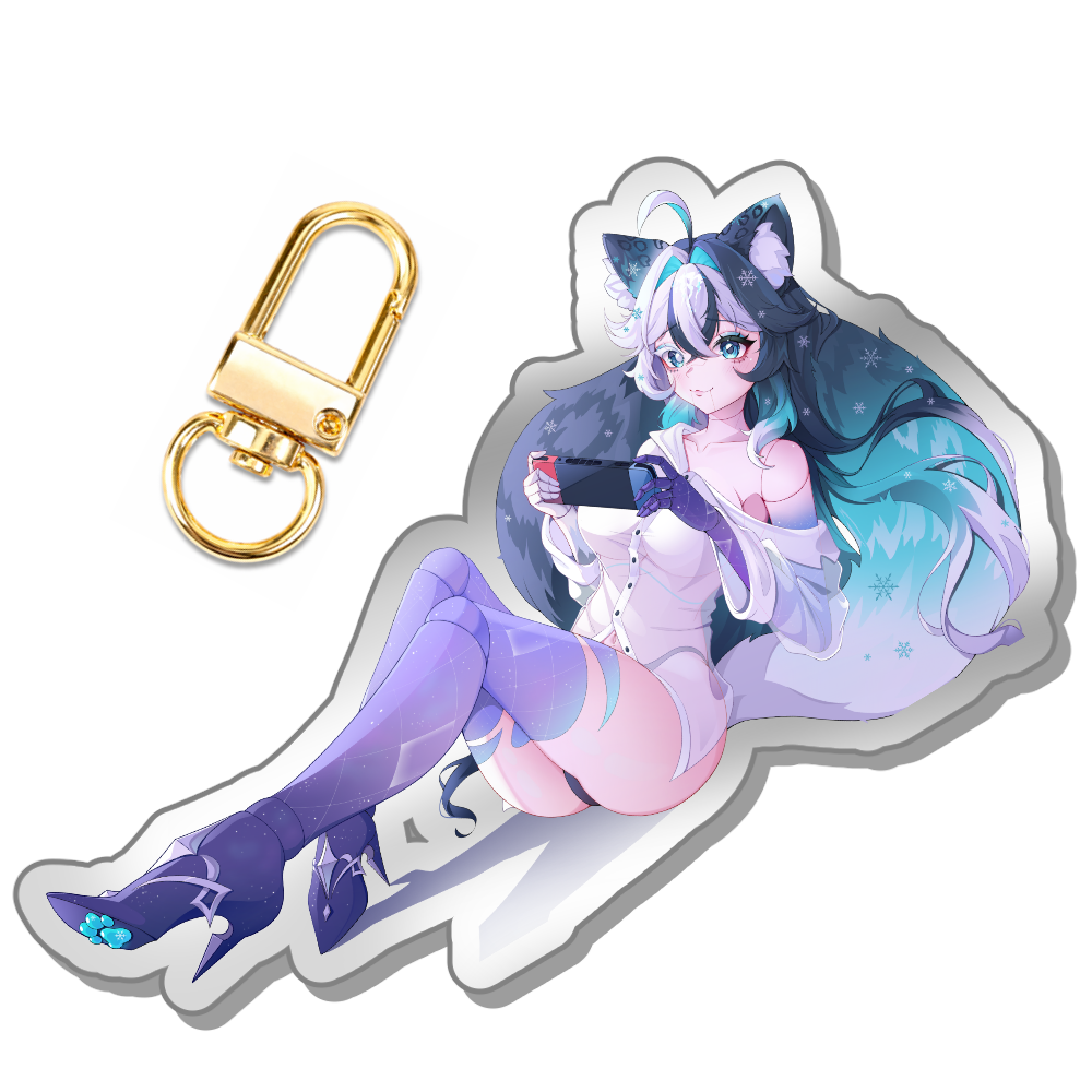 Mimi "Layin' Around" Keychain