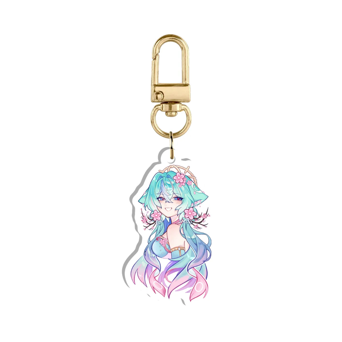 Eggie Weggie "Smile Portrait" Keychain