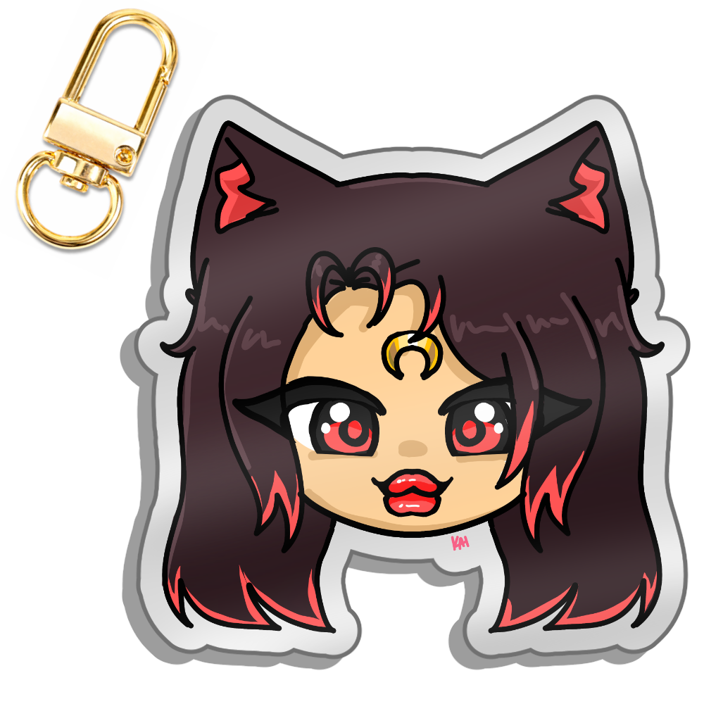 MoondustLeo "Chibi" Acrylic Keychain