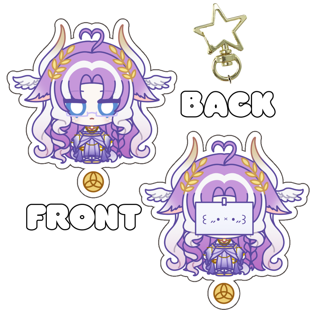 Koshirose Double-Sided Dangle Keychain