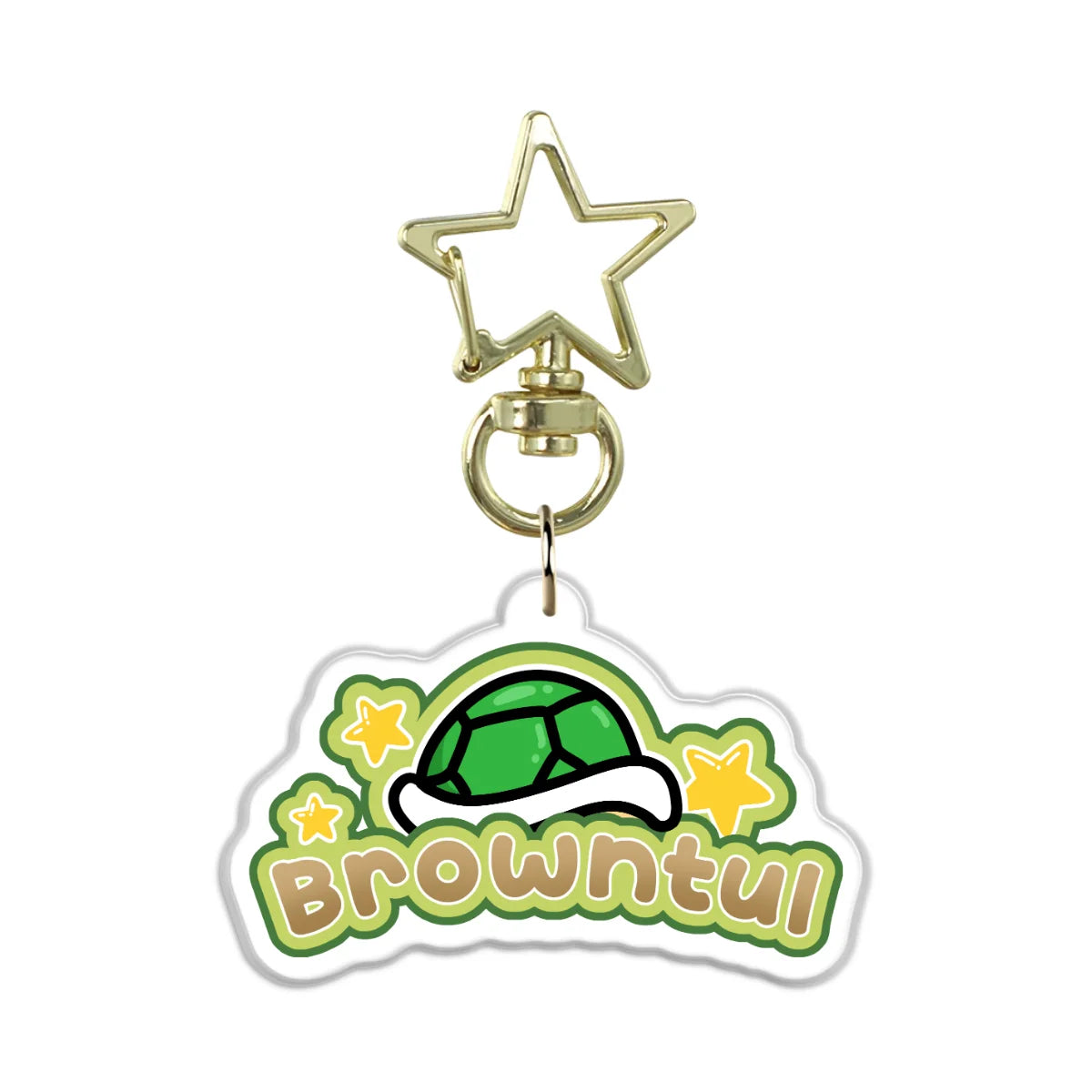 browntulstar "Logo" Keychain