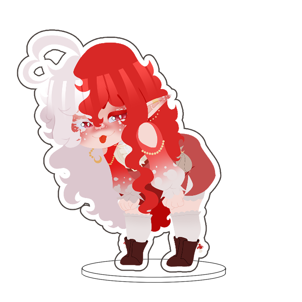 NoirProphesy "Teasing Blep" Standee