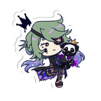 Specter Jester "Ghoul Hug" Acrylic Pin