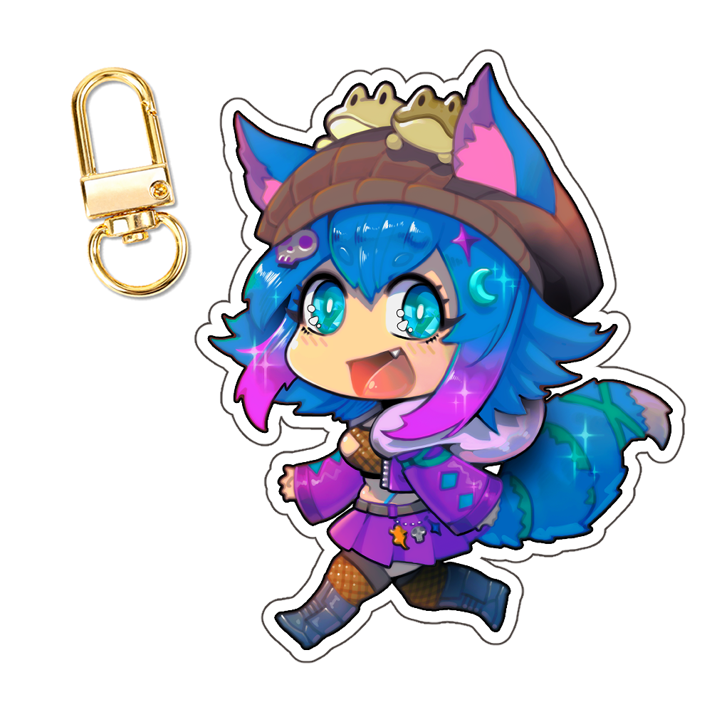 Nyakubs "Walkin'" Keychain