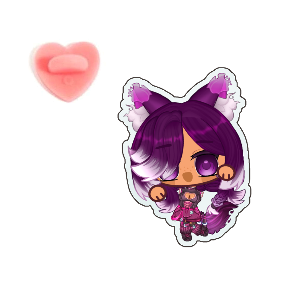 GhostlySerene "Chibi Dance" Pin