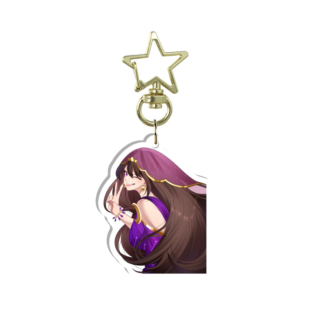 Muural "Wink and Peace" Keychain